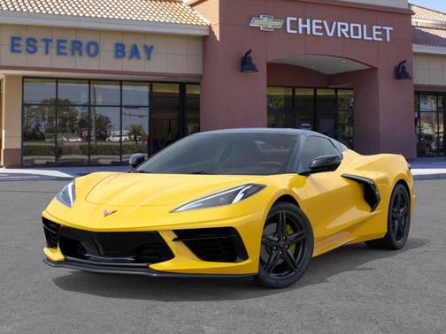 Yellow 2026 Chevrolet Corvette Stingray w/1LT