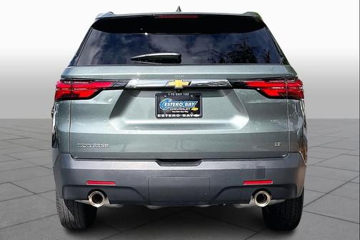 Silver Sage Metallic 2023 Chevrolet Traverse LT Cloth