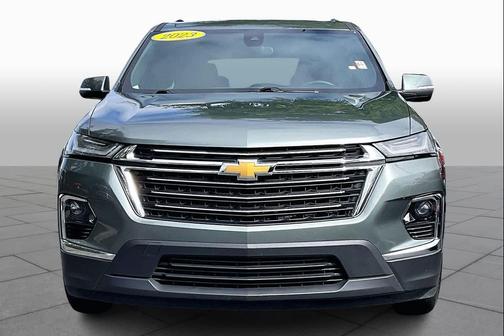 Silver Sage Metallic 2023 Chevrolet Traverse LT Cloth