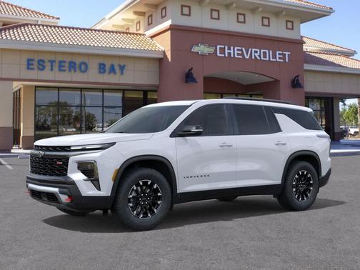 Polar White Tricoat 2026 Chevrolet Traverse AWD Z71