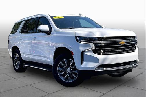 Summit White 2023 Chevrolet Tahoe LT
