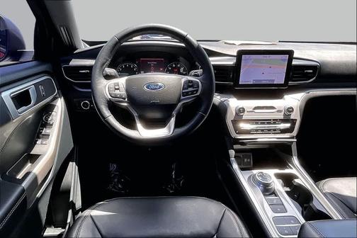 Red 2023 Ford Explorer XLT