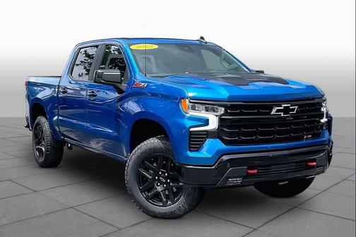 Blue 2022 Chevrolet Silverado 1500 LT Trail Boss