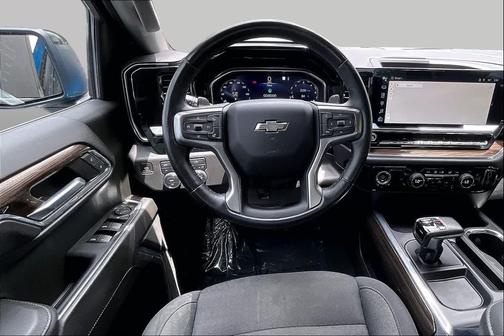 Glacier Blue Metallic 2022 Chevrolet Silverado 1500 LT Trail Boss
