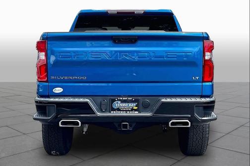 Blue 2022 Chevrolet Silverado 1500 LT Trail Boss
