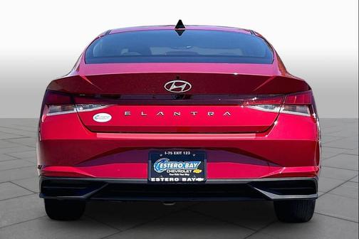 Red 2023 Hyundai ELANTRA SEL