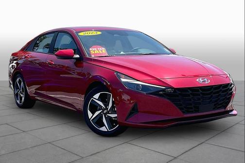 Red 2023 Hyundai ELANTRA SEL