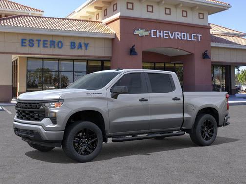 Gray 2026 Chevrolet Silverado 1500 Custom