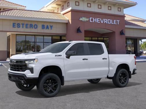 Summit White 2026 Chevrolet Silverado 1500 LT Trail Boss
