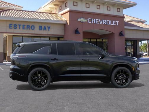 Black 2026 Chevrolet Traverse RS