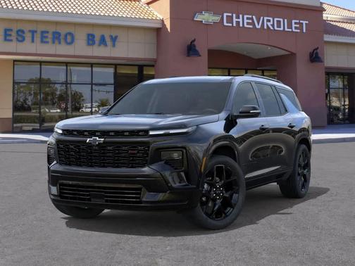Black 2026 Chevrolet Traverse RS