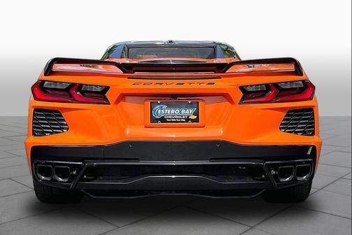 Orange 2024 Chevrolet Corvette Stingray w/3LT