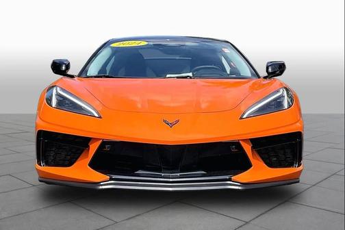 Orange 2024 Chevrolet Corvette Stingray w/3LT