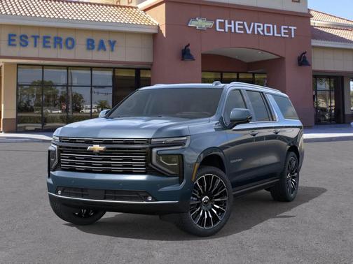 Lakeshore Blue Metallic 2026 Chevrolet Suburban High Country, 4WD