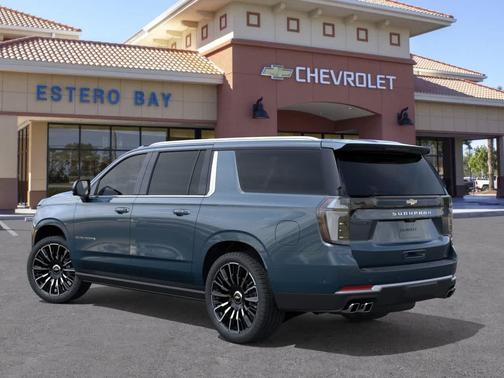 Lakeshore Blue Metallic 2026 Chevrolet Suburban High Country, 4WD