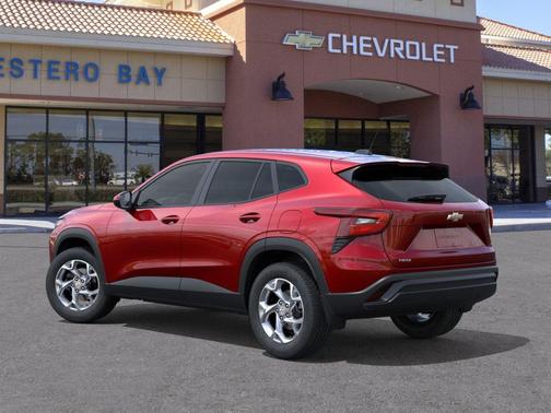 Red 2026 Chevrolet Trax LS