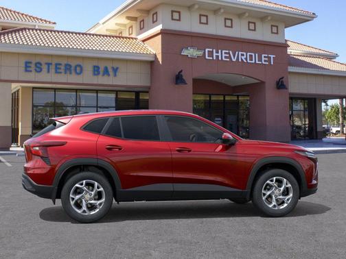 Red 2026 Chevrolet Trax LS