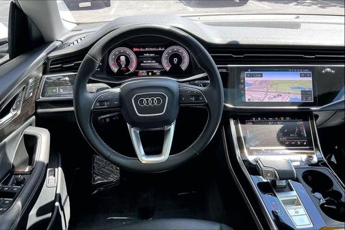 White 2023 Audi Q8 55 Prestige
