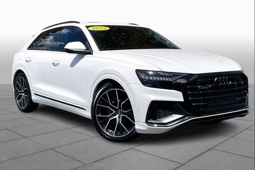 White 2023 Audi Q8 55 Prestige