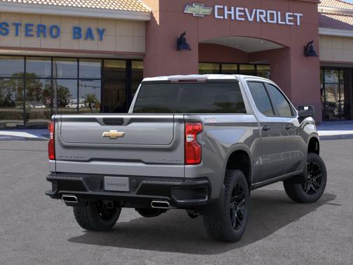 Sterling Gray Metallic 2026 Chevrolet Silverado 1500 Custom Trail Boss