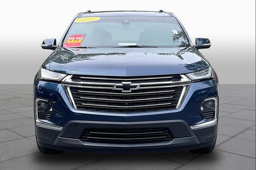 Northsky Blue Metallic 2022 Chevrolet Traverse LT Cloth
