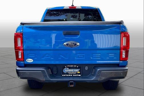 Blue 2022 Ford Ranger XLT