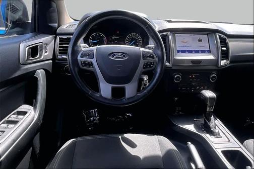 Blue 2022 Ford Ranger XLT