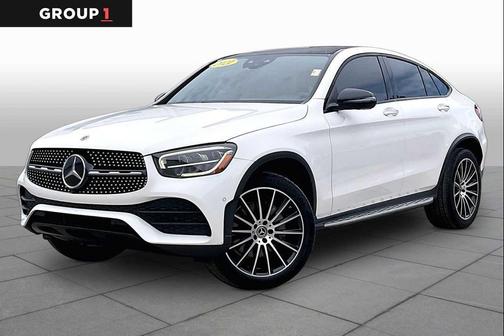 Polar White 2021 Mercedes-Benz GLC 300 4MATIC Coupe