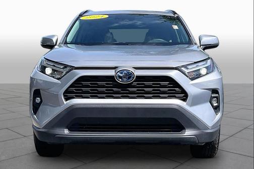 Silver 2024 Toyota RAV4 Hybrid XLE Premium