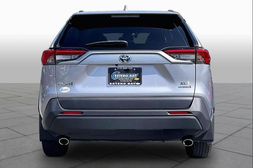 Silver 2024 Toyota RAV4 Hybrid XLE Premium