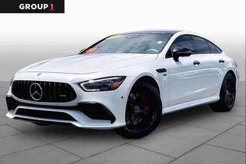 MANUFAKTUR Diamond White Metallic 2022 Mercedes-Benz AMG GT 43 4-Door