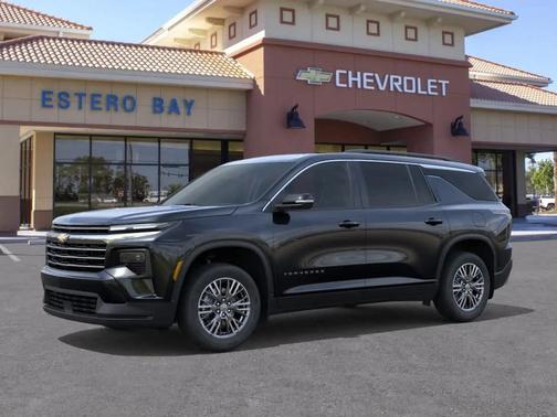 Black 2026 Chevrolet Traverse LT
