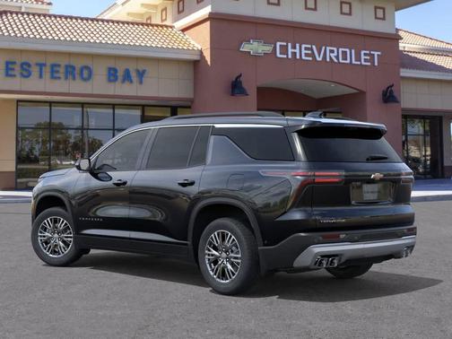 Black 2026 Chevrolet Traverse LT