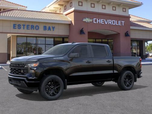 Black 2026 Chevrolet Silverado 1500 Custom