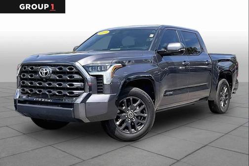 Gray 2023 Toyota Tundra Platinum