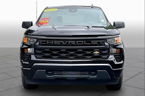 Black 2023 Chevrolet Silverado 1500 Custom