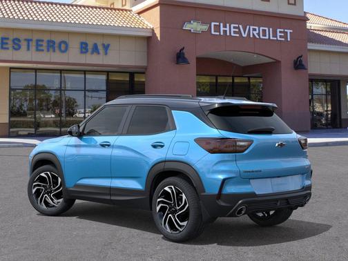 Blue 2026 Chevrolet Trailblazer RS