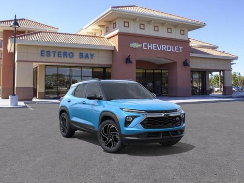 Blue 2026 Chevrolet Trailblazer RS