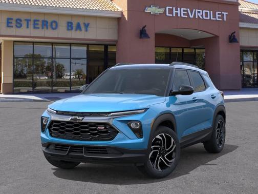 Blue 2026 Chevrolet Trailblazer RS