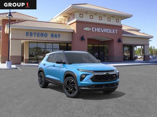 Blue 2026 Chevrolet Trailblazer RS