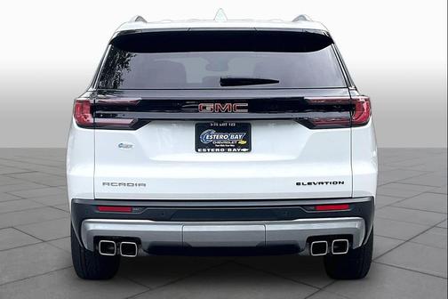 Summit White 2024 GMC Acadia FWD Elevation
