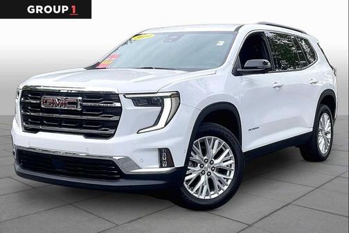 Summit White 2024 GMC Acadia FWD Elevation