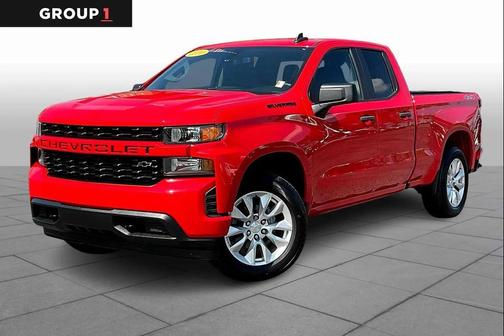Red 2020 Chevrolet Silverado 1500 Custom