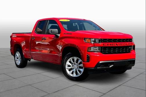 Red 2020 Chevrolet Silverado 1500 Custom