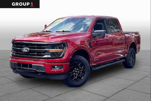 Red 2025 Ford F-150 XLT