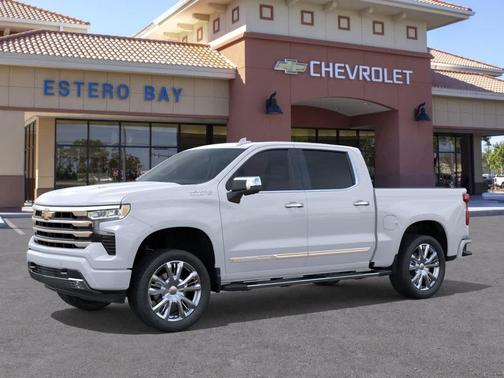 Polar White Tricoat 2026 Chevrolet Silverado 1500 High Country