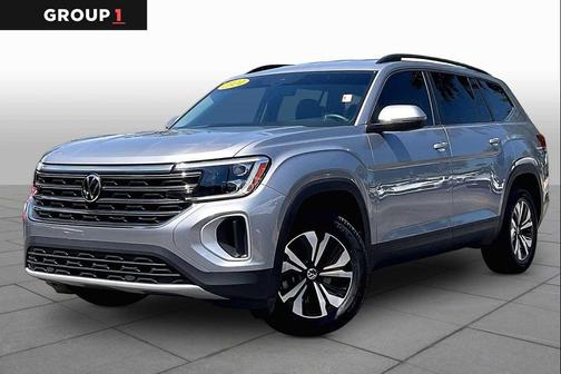 Silver 2024 Volkswagen Atlas 2.0T SE
