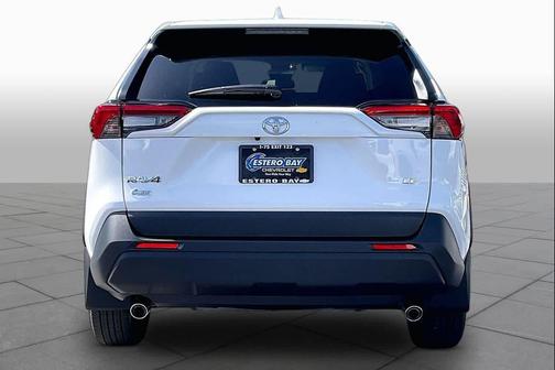 White 2025 Toyota RAV4 LE