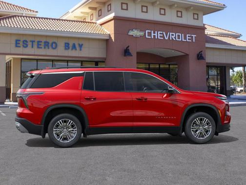 Red 2026 Chevrolet Traverse LT