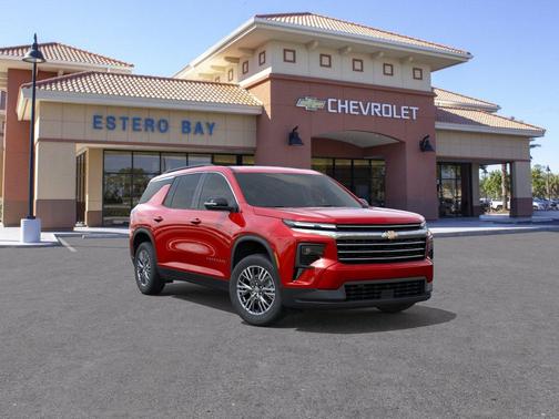 Red 2026 Chevrolet Traverse LT